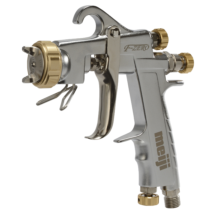 Meiji F-ZERO type T 1.4mm Side Cup Spray Gun without Cup FINER ZERO from Japan 